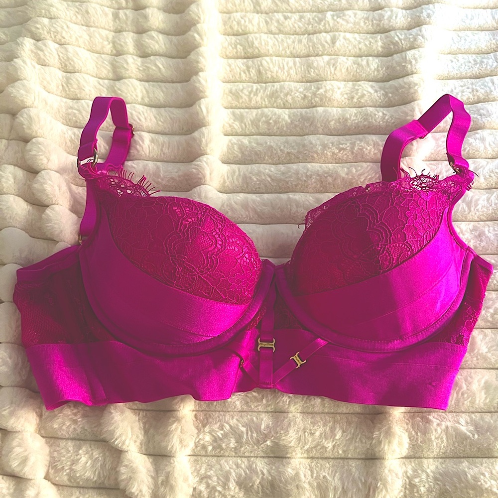 Fuschia Honey Birdette Bra